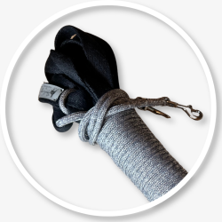 *Limited Edition* Doppellonge F.P. schwarz